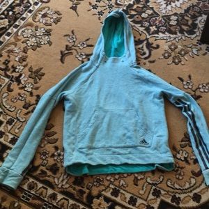 adidas blue sweatshirt
